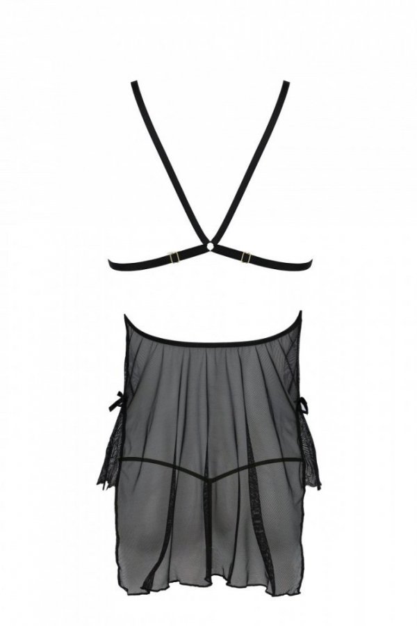 DELIENA CHEMISE Czarna koszulka