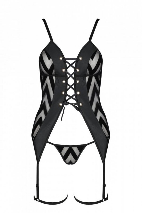 ANGELICA CORSET Czarny gorset