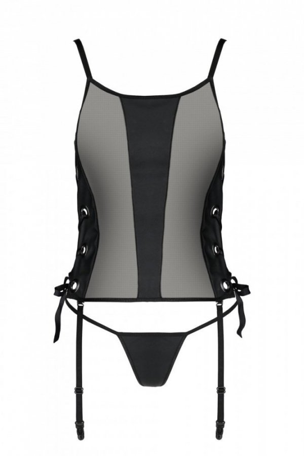 MALWIA CORSET Czarny gorset