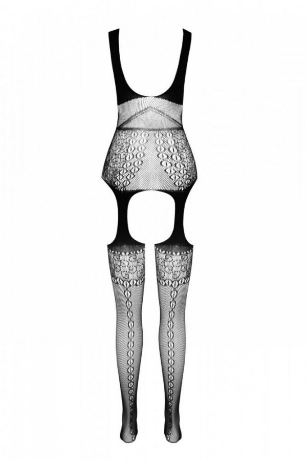 ECO BS010 Czerwony bodystocking