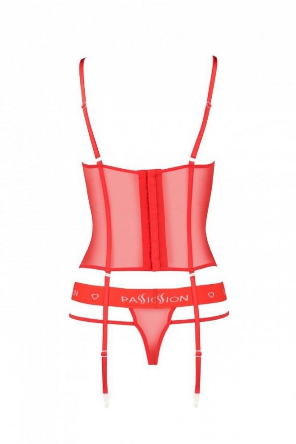 KYOUKA CORSET Czerwony gorset