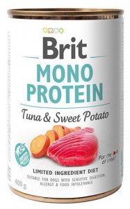 Brit Mono Protein Tuna & Sweet Potato puszka 400g 