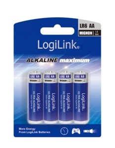 Baterie LOGILINK Alkaliczna AA (LR6) 1700mAh 4 szt. LR6B4