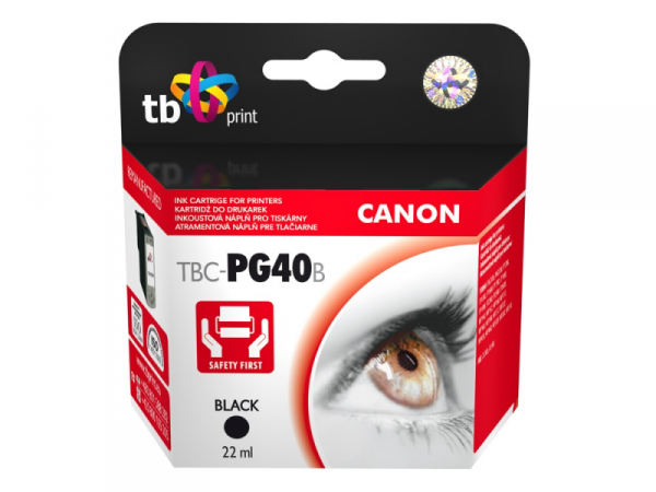 Wkład TB PRINT TBC-PG40B Zamiennik Canon PG40 TBC-PG40B