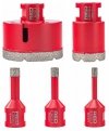 Zestaw 5 OTWORNIC Koronek 6-68 mm Otwornica Diamentowa Adapter HEX M14 RTZOD0045