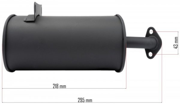Tłumik do agregatu prądotwórczego PM-AGR-3000-TL