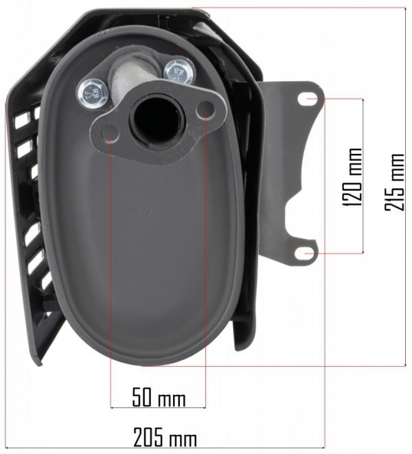 Tłumik do agregatu PM-AGR-6500/7500-TL