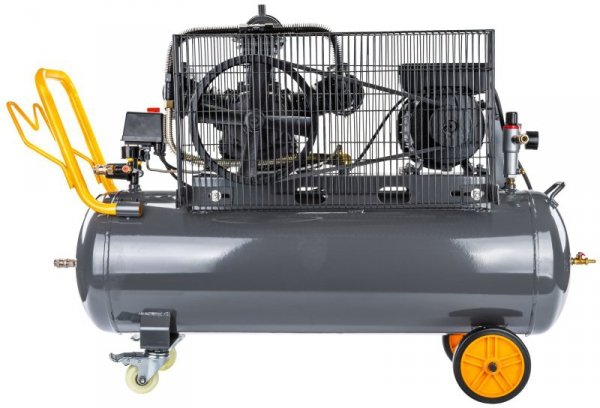 KOMPRESOR OLEJOWY 100L 8 BAR SPRĘŻARKA 400V 650l/min + WĄŻ