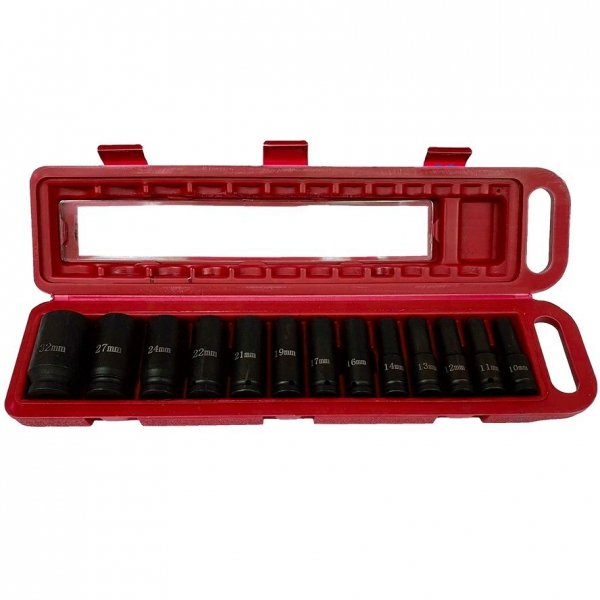 Zestaw Nasadek Udarowych 1/2&quot; 10-30mm KD10521