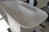 Umywalka z marmuru Glacier White