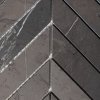 Marmur Black Silk Mozaika Chevron