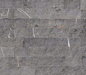 Elewacyjny kamień z marmuru Mount Grey, wykończenie łupane