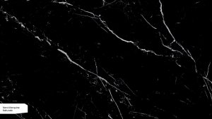 Spiek kwarcowy Nero Marquina gr 6 mm, mat