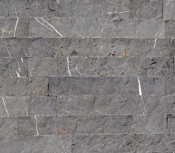 Elewacyjny kamień z marmuru Mount Grey, wykończenie łupane