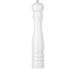 Młynek do mielenia soli drewniany biały śr. 60 x 315 mm - Hendi 469590