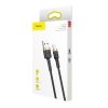 Wytrzymały elastyczny kabel przewód USB Iphone Lightning QC3.0 1.5A 2M czarno-złoty