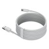 2x kabel USB USB-C szybkie ładowanie Power Delivery Quick Charge 40 W 5 A 1.5 m biały