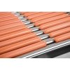 Grill rolkowy z pokrywą roller grill podgrzewacz do parówek 11 rolek
