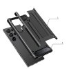 Etui pancerne wzmacniane do Samsung Galaxy S24 Ultra Hybrid Armor czarne