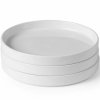 Talerz z wysokim rantem OSLO biały 240 x 26 mm - zestaw 6 szt.