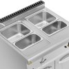 Bemar elektryczny z szafką kranem 2x GN 1/2 2x GN 1/3 6000 W