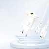 Ładowarka sieciowa 2.4A USB-A - biała