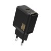 Ładowarka sieciowa PD20W GaN USB-C - czarna