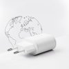Ładowarka sieciowa Power Delivery USB-A USB-C 20W - biała