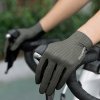 Rękawiczki rowerowe oddychające pełne rozmiar XXL - zielone