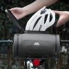 Sakwa rowerowa wodoodporna kufer na bagażnik 14l - szary