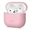 Etui ochronne silikonowe na słuchawki Apple AirPods 4 - różowe