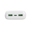 Powerbank 20000mAh USB-A USB-C PD AFC 22.5W - biały