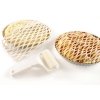 Rolka tnąca wałek do nacinania ciasta wzór siatki do tarty Kitchen Line 130x200mm - HENDI 515075