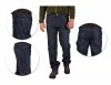 Spodnie robocze jeans męskie bawełniane z kontrastowymi przeszyciami-FIRI : Rozmiar - W29-L30