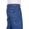 Spodnie robocze jeans do pasa bhp gruby niezniszczalny denim bawełna-FIRI : Rozmiar - W30-L30