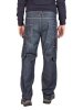 Spodnie robocze jeans męskie z wzmocnieniami -100% bawełna-FIRI : Rozmiar - W38-L34