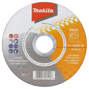 TARCZA TNĄCA INOX 115*1.2MM WA60T