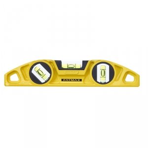 POZIOMICA FATMAX TORPEDO LEVEL 3 FIOLKI Z MAGNESEM 22CM