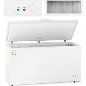 Zamrażarka skrzyniowa zamykana na klucz 4 kosze 459 l -12 do -28 C 135 W