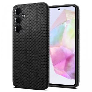Etui ochronne na Samsung Galaxy A35 5G Liquid Air - czarny mat