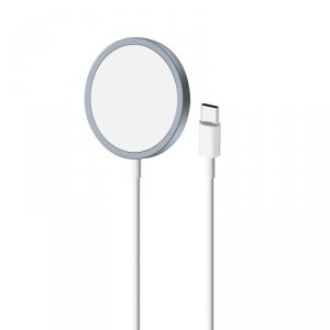 Ładowarka indukcyjna z MagSafe Magnetico 1m - niebieska