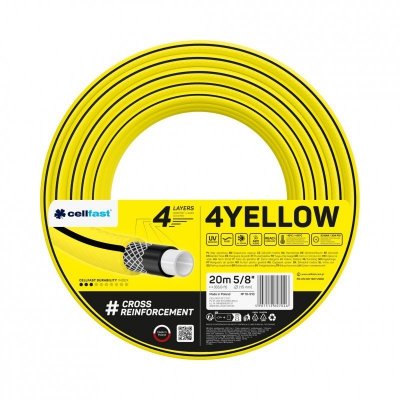 WĄŻ OGRODOWY 4 YELLOW 5/8&#039;&#039; 20MB