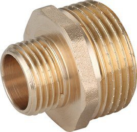 ZŁĄCZKA MOSIĘŻNA NYPEL REDUKCYJNY 3/8&#039;&#039;X1/2&#039;&#039;&#039;