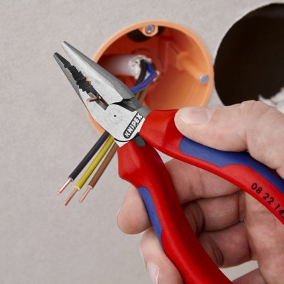 SZCZYPCE UNIWERSALNE Z OSTRO ZAKOŃCZONYMI SZCZĘKAMI 145MM