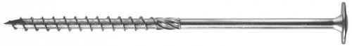WKRĘT DO DREWNA Z KOŁNIERZEM NA TORX OCYNKOWANY 10*240MM T40