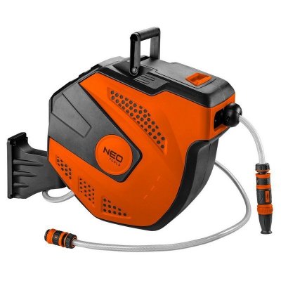 WĄŻ OGRODOWY Z AUTOMATYCZNYM ZWIJACZEM 1/2&#039;, 20 M +2M