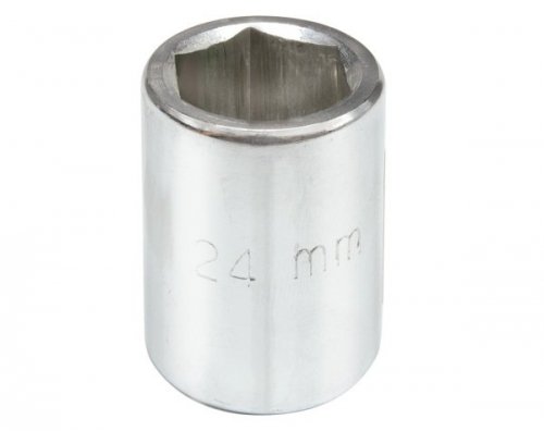 NASADKA KRÓTKA 6-KĄTNA CHROMOWANA 3/4&#039;&#039; 22MM