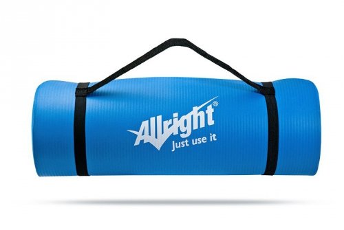MATA NBR ALLRIGHT 140x60x1cm NIEBIESKA