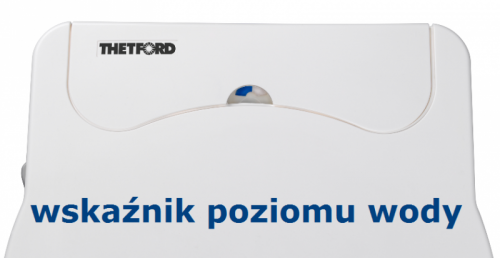 Toaleta turystyczna THETFORD EXCELLENCE 21L przenośna z pompką elektryczną  92306