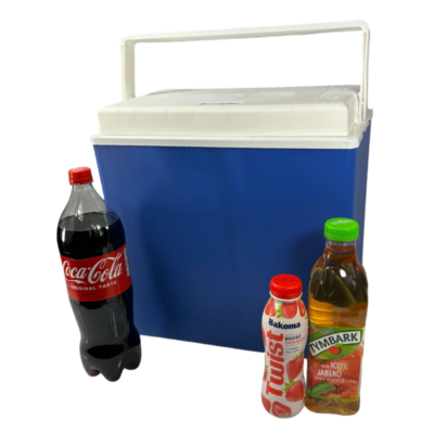 Lodówka samochodowa elektryczna 30L KAMAI ICEGO, zasilanie 12-230V, szara